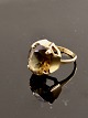 9 carat gold ring  with topaz