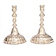 Pair of A. 
Michelsen, 
Copenhagen, 
silver 
candlesticks 
...