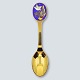 A. Michelsen; 
Christmas spoon 
1985, Naja 
Salto