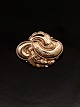 Gold-plated 
sterling silver 
brooch