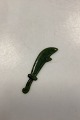 Oriental Letter 
Knife in Jade