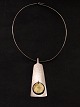 Middelfart 
Antik presents: 
Hans 
Hansen sterling 
silver necklace 
pendant