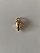 Pendant 14 carat gold, designed as an acorn.
