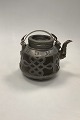 Danam Antik presents: Chinese Oriental Tea Pot in Pewter, Clay and Bronze
