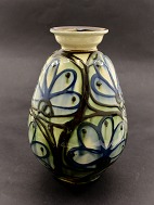 H A Khler ceramic vase