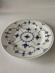 Royal Copenhagen Mussel painted Fluted, Lunch plate
Dec. no. 1/178 or 621