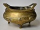 Chinese censer 
in bronze, 20th 
century.