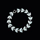 Bestik.dk 
presents: 
Volmer 
Bahner. 
Sterling Silver 
'Butterfly' 
Bracelet with 
light blue 
enamel.