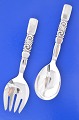 Georg Jensen silver cutlery Scroll Serving set