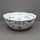 Royal Copenhagen, blue fluted half lace; A bowl of porcelain #717
