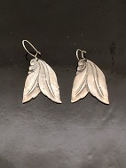 A pair of sterling silver ear hangers