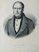 Portræt af 
Komponisten 
C.E.F. Weyse - 
litografi af 
Em. ...