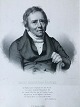 Litografi af 
Isac Wilhelm 
Tegner - 
Portræt af 
Fysikeren ...