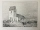 Radering af 
F.E. Bording - 
Ryde kirke ved 
Holstebro ca 
1865.