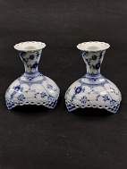 Royal Copenhagen blue fluted candlesticks 1/1138
