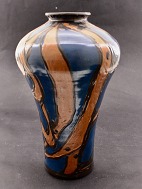 H A Khler ceramic floor vase
