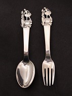H C Andersen set of children's cutlery