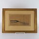Carl Bloch 
radering
Elmaster ved 
vej
42 cm