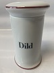 Dill, Spice 
Jar, Bing & 
Grondahl's 
pharmacy 
series.