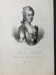 Ole Buus Larsen 
præsenterer: 
Litografi 
af Em. 
Bærentzen - 
Portræt af HM 
Dronning 
Caroline 
Mathilde af 
Norge og ...