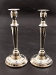 Sterling silver 
candlesticks