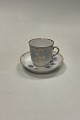 Early Royal 
Copenhagen Art 
Nouveau Cup and 
Saucer No. 7