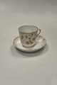 Early Royal 
Copenhagen Art 
Nouveau Cup and 
Saucer No. 8