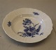 1619-10 Jordbærtallerken 14 cm (601) Royal Copenhagen Blå Blomst Svejfet 
Jubilæum