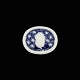 Bestik.dk presents: Royal Copenhagen. Porcelain and Gold Plated Sterling Silver Brooch.