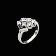 Bestik.dk presents: 14k White Gold Ring with Diamonds 0.42ct.