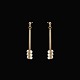 Bestik.dk presents: Boy Johansen - Denmark. 14k Gold Dangle Earrings with Pearls.