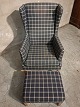 Lænestol med 
skammel
 Kr. 850,-