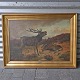 Otto Bache 
maleri
År 1919
Kronhjorte
91 cm