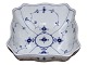 Antik K 
presents: 
Blue 
Fluted 
Rare square 
bowl from 
before 1894