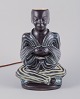 Einar Johansen for Søholm, Danish ceramist.
Rare ceramic table lamp.