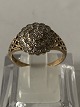 Antik Huset 
præsenterer: 
Guldring 
med Brillanter, 
9 Karat
Ring størrelse 
59