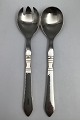 Danam Antik 
presents: 
Georg 
Jensen Sterling 
Silver / Steel 
Continetal 
Salad Servers 
No. 132