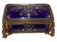 Tahan France
Large gilded 
bronze 
Jewellery box 
with ...