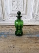 Holmegaard 
small green 
bottle 14 cm.