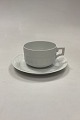 Royal 
Copenhagen 
White Fan 
Teacup with 
Saucer No. 
84/11554