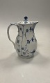 Royal 
Copenhagen 
Musselmalet 
Riflet 
Chocolate Pot 
No. 30