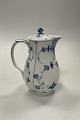 Royal 
Copenhagen 
Musselmalet 
Riflet 
Chocolate Pot 
No. 30