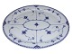 Antik K 
presents: 
Blue 
Fluted Half 
Lace
Extra large 
and extra flat 
platter 47 cm. 
#643