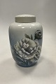 Danam Antik 
presents: 
Royal 
Copenhagen 
Lidded Vase / 
Urn No 92/888 
with Flower 
Motif