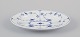 L'Art presents: 

Royal 
Copenhagen Blue 
Fluted Plain.
Oval dish.
