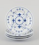 L'Art presents: 

Royal 
Copenhagen Blue 
Fluted Plain.
A set of four 
salad plates.