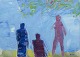 Lars Bertle, 
Swedish artist.
Oil on canvas.
Three ...