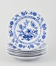 Bavaria, Germany.
A set of six deep porcelain plates.