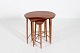 Edmund 
Jørgensen
Nesting tables 
of teak + oak