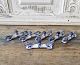 Karstens Antik 
presents: 
Royal 
Copenhagen Blue 
Fluted knife 
stool no. 135